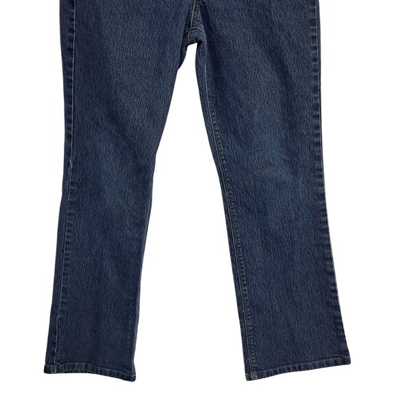Gloria Vanderbilt Womens Petite 12P Amanda Jean Indigo Denim Bootcut Stretch - Picture 10 of 10